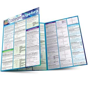 Image of COLLEGE ALGEBRA QuickStudy Barchart