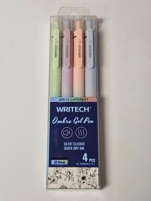 Image of WRITECH OMBRE GEL PEN BLK 4PC