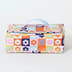 Image of SQUARE FLOWER GARDEN LUNCH BAG