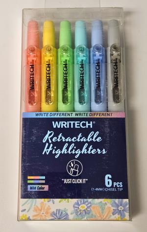 Image of WRITECH RT HIGHLIGHTER MILD SET 6PC